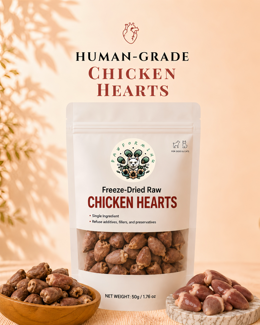Freeze Dried Chicken Heart